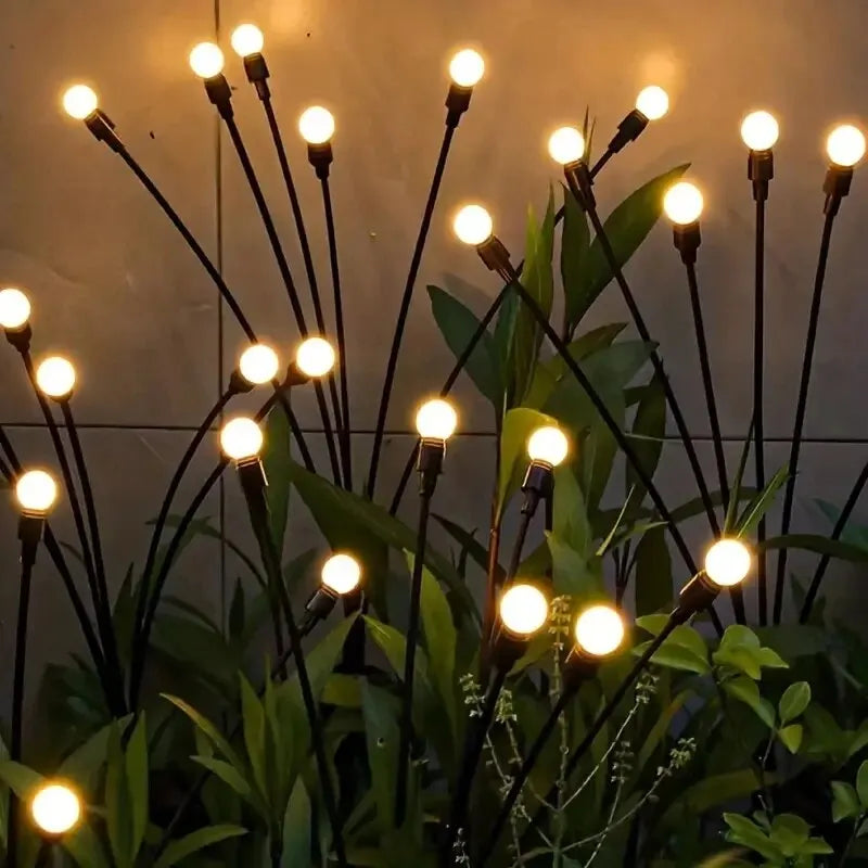 Solar Firefly Garden Lights