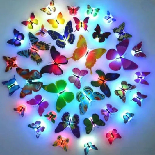 3D LED Butterfly Wall Lights
