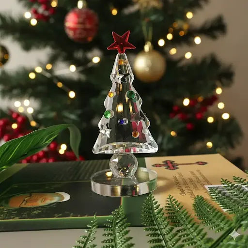 Crystal Christmas Tree Figurine