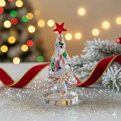 Crystal Christmas Tree Figurine