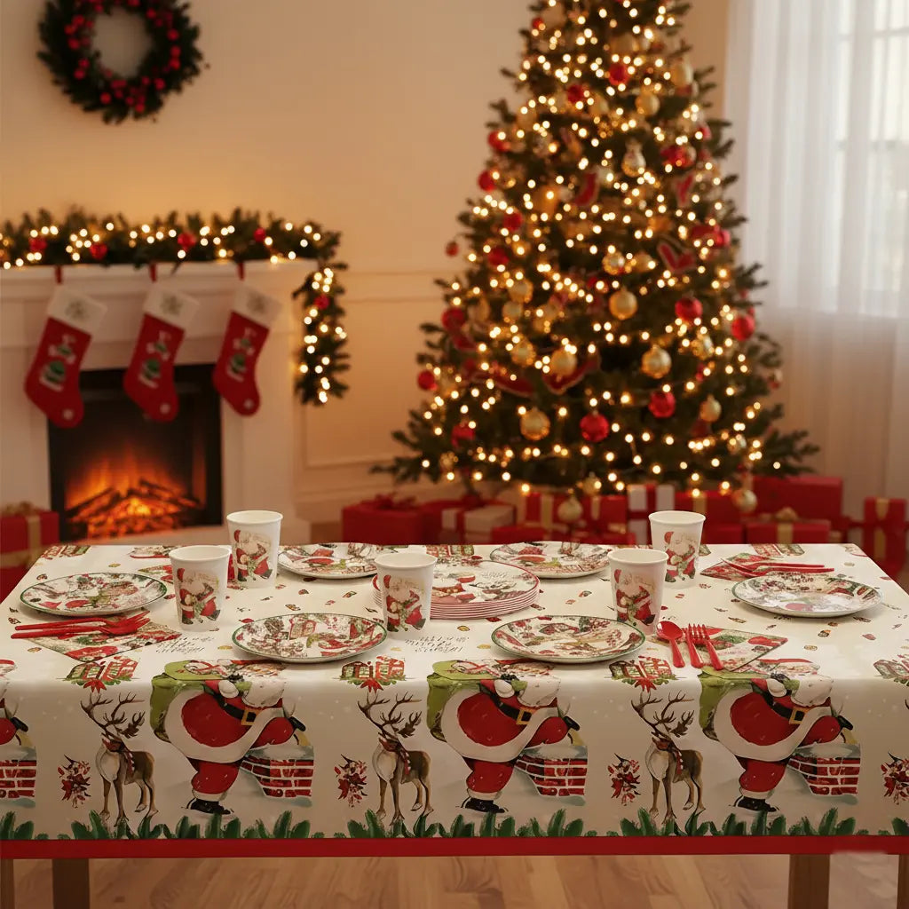 2025 Christmas Party Tableware