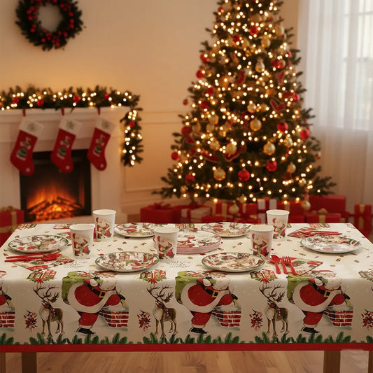 2025 Christmas Party Tableware